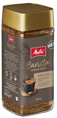 Melitta Barista Crema Gold, Instant Kaffee, Intensität 7/10, 200g