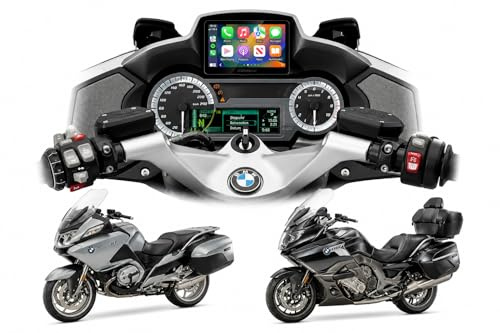 Kraft 5 - Pantalla CarPlay para BMW RT/K16, CarPlay y Android Auto, Plug & Play