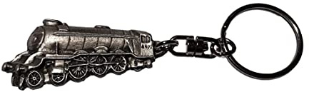 NWGifts Porte-clés en étain Anglais en Forme de Train à Vapeur avec Inscription en Anglais