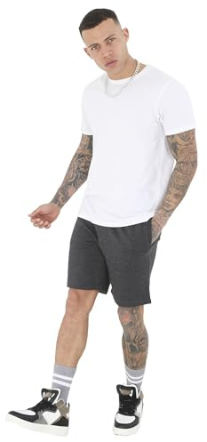 BRAVE SOUL Mens Tarley' Jogger Shorts Sports Training Summer Gym Pants