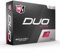 Wilson Staff Golfbälle, Duo Optix, 12 Bälle, Pink, Matte Oberfläche, Einfache Auffindbarkeit, WGWP50900