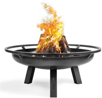 CookKing Brasero Porto - Brasero Exterior - Brazeros Exterior - Barbecue Brasero de Haute qualité - Fabriqué à la Main en Europe - Brûleur de Jardin - Réchaud de Jardin - Brazeros Exterior - Ø70 cm