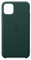 Apple Leather Case (for iPhone 11 Pro Max) - Forest Green
