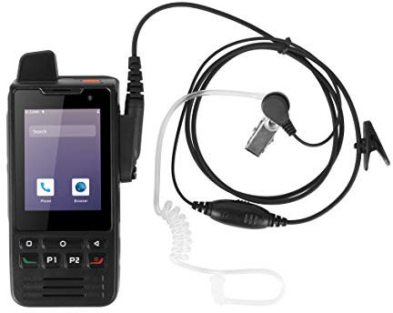 Talkie-walkie F60 4G Zello Téléphone portable IP68 étanche 5300 mAh Batterie 2,8 Écran tactile Android 9.0 1 Go de RAM 8 Go ROM Double SIM avec PTT FM Radio GPS Wifi 4G LTE Smartphone (Ajouter un