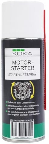 KOKA Starthilfe-Spray 400ml Kalt-Start Auto Motor-Start Pilot KFZ Starter-Spray