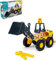 BRIO Builder 34598 Volvo Frontlader - Starkes Baufahrzeug mit beweglicher Ladeschaufel, Knicklenkung und Lichtmodul - Empfohlen für Kinder ab 3 Jahren