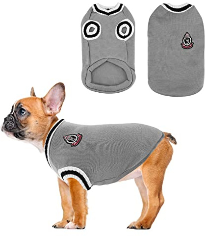 Hundepullover Winter Hundemäntel Hundekleidung Weich Warmer Hunde Pullover Hund Katzen Gestrickt Haustier Kostüm Jacke Weste Outfit für Kaltes Wetter Kleine Mittlere Große Hunde Welpen Innen Außen,2XL