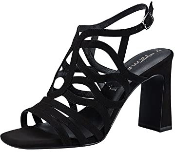 Tamaris Tamaris Femme 1-1-28391-20, Sandale Femme, Noir,37 EU