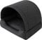 Hundehöhle Hundebett Katzenbett Hundehütte Haustierbett Hundehaus Hundeliegen Hundesofa Korb Sofa Hundekissen Schlafplatz, Schwarz, 82x58 cm
