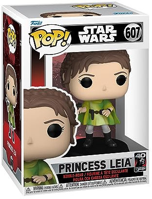 Funko POP! Star Wars: RotJ 40th - Leia - (BH) - Collectable Vinyl Figure - Gift Idea - Official Merchandise - Toys for Kids & Adults - Movies Fans - Model Figure for Collectors and Display