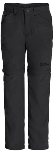 Jack Wolfskin - Safari Zip off, Pantaloni Bambino Uomo