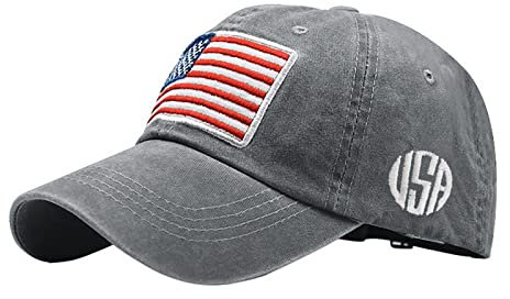 Men's Snapback Cap Amerikanische Flagge Baseball Cap Herren Damen Verstellbar Usa Baseball Cap Usa Flag American Flag Baseball Cap