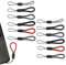 JOCXZI Finger Lanyard Small Handschlaufe - 12Pcs Verstellbare Finger Wrist Neck Lanyards Nylon Fingerschlaufe Tragbare Finger Lanyard Handschlaufe für Handy, Kamera, Schlüssel, USB Sticks