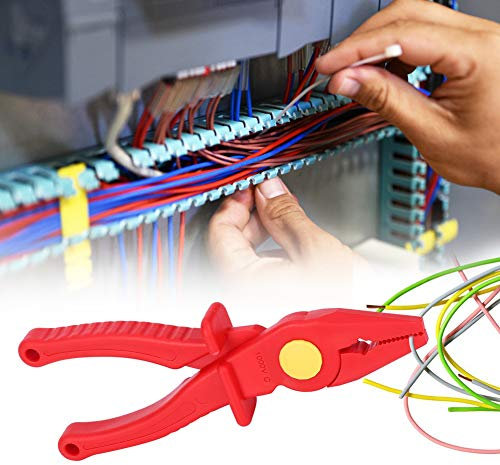 Spitzzange aus Kunststoff, 1000 V Isoliert, Multifunktionale Isolierte Zange, Kunststoffschneidezange, Handwerkzeuge für die Instrumenteninstallation und Stromkreisunterbrechung