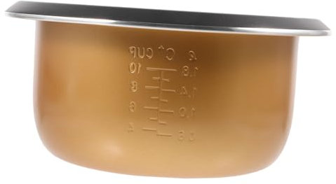 Zerodeko Cooker Liner Pot Home Cooker Inner Pot Aluminum Alloy Bowl Replacement