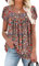 CHICZONE Ladies Summer Square Neck Shirts Women Petal Short Sleeve Tunic Top Pleated Blouse