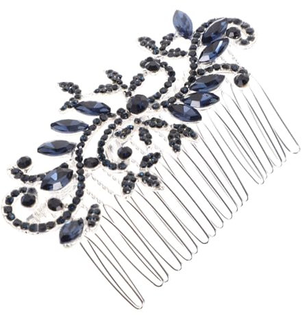 AUTSUPPL Haarkamm mit Strasssteinen für Die Braut Dekorative Haarspange für Die Hochzeitsfeier Der Frau