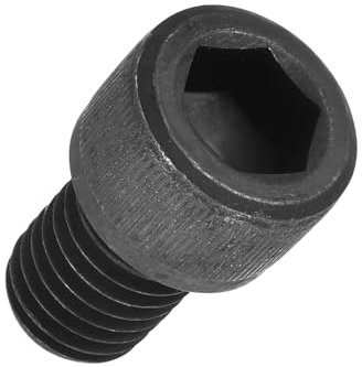Kozelo 10 Stück Zylinderschrauben mit Innensechskant - [M12-1,75 x 20mm] Schrauben Kohlenstoffstahl Schwarzoxid DIN 912 Vollgewinde Innensechskantschraube für Industrielle Mechanischen