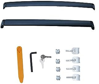 Für Tesla Modell Y Modell 3 2023 Aluminium Fracht Träger Dach Querträger Halter mit Diebstahl Schlösser