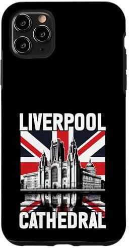 Liverpool Cathedral + British Flag Case for iPhone 11 Pro Max