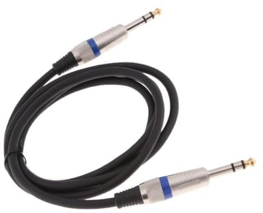 Zymoplas 35mm Balanced Stereo Audio Cable Cord for Studio Monitors Mixer Premium Sound Male