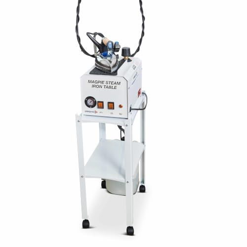 Speedypress Magpie 5-litre British Ironing Boiler, Iron, Trolley, Ironing Shoe & Draining Blow Down Bottle