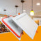 max K O M F O R T LED Panel 12W eckig flach ultraslim warmweiß Einbaustrahler Spot Einbauspot Deckenleuchte Weiß