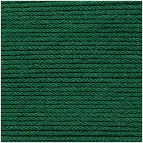 Rico Design Cotton Yarn - Pine Green - 57.5 m