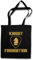 Urban Backwoods Black Knight Foundation Logo Hipster Bag Beutel Stofftasche Einkaufstasche