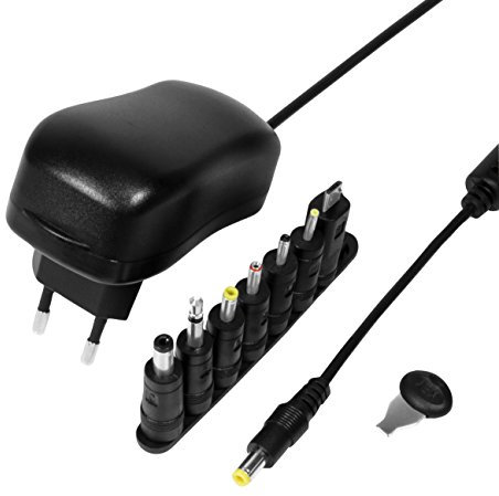 LogiLink PA0161 Universalnetzteil, 24W Schwarz