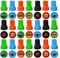 THE TWIDDLERS 48 Halloween Selbstfärbende Stempel Mitgebsel Spielzeug für Kinderpartys, Pinata, Partytüten, Gastgeschenke