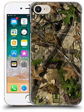 Head Case Designs Eichen Truthahn Jagd Camouflage Jagd Harte Rueckseiten Handyhülle Hülle Huelle kompatibel mit Apple iPhone 7/8 / SE 2020 & 2022