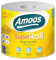 Amoos Super Roll - Papel Multiusos - 6 Rollos | Alta Resistencia y Absorción | Uso Doméstico y Alimentario | 100% Celulosa FSC | Sostenible y Versátil