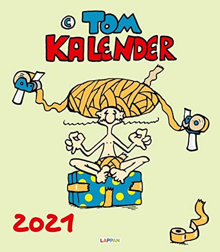 TOM Kalender - Kalender 2021 - Lappan-Verlag - Wandkalender - Wochenkalender mit den bekannten Comics aus der taz - 21 cm x 24 cm