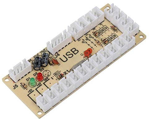 Socobeta Controlador de codificador USB de Juegos de para PC y Hosts 822A