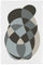 artboxONE Metall-Poster 20x30 cm Abstrakt Abstraction in Grey Colors von Künstler Sasha Lend