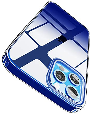 Etuano Funda compatible con iPhone 11 [sin amarilleo] Cristal transparente resistente a los golpes transparente (iPhone 11)