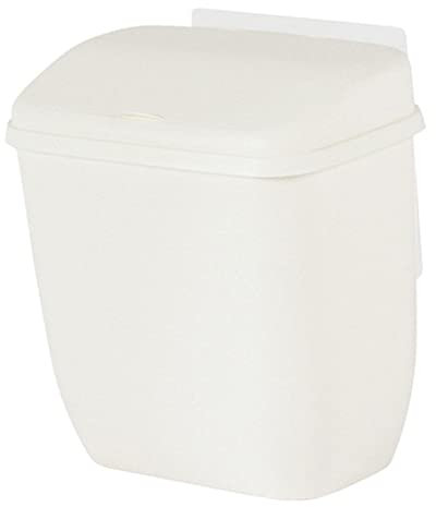 Cabilock Poubelle Murale De Cuisine Compacte Avec Couvercle Corbeille Suspendue Pour Porte Armoire Accessoire Pratique Pour Déchets Ménagers Et Tri Sélectif