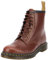 Dr. Martens Homme 8 Eye Boot, Brown Norfolk Flat Brown Borg Fleece, 44 EU