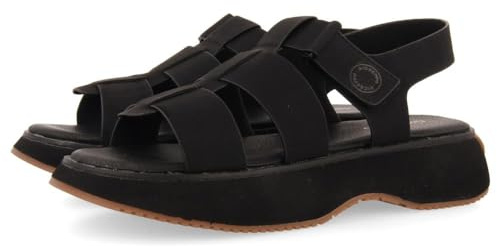 GIOSEPPO Gweek Sport-Sandalen für Damen, Schwarz, Schwarz, 36 EU