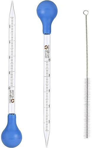 Glaspipette Pipette 10ml Glas Pipette, 2 Stück Transfer Pipette,Glas Pipette Dropper, Pipette, Pipette Glas, Pipetten, Pipette 10ml, Pipette Groß, Fläschchen Mit Pipette