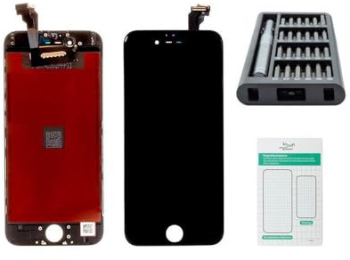 kaputt.de Display kompatibel mit Apple iPhone 6 Premium-Set schwarz