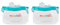 Munchkin Cool Touch Microwave Steriliser Bags, Baby Bottle Teat & Dummy Steriliser, 6 Reusable Cold Water Sterilising Unit Alternative, Mini Travel (Pack of 2)