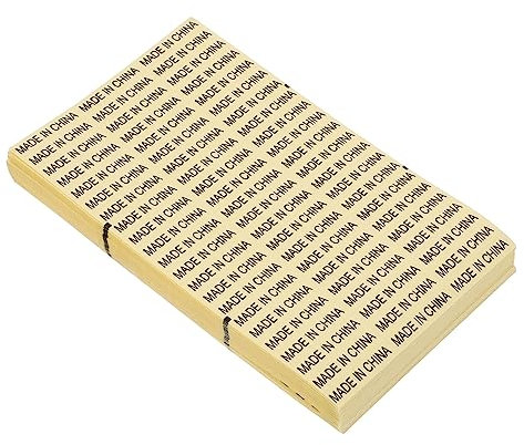 4000 Stück Made in China Aufkleber Etiketten Paketaufkleber Land von herkunft aufkleber Made in china stempel Made in China-Etikett Hergestellt in China-Aufklebern wasserdicht Kind