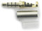 ABLET Gold 1/8 3.5mm 4 Pole TRRS männlich Reparatur Kopfhörer Klinkenstecker Stecker Metall Audio Löten & Feder