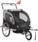 Zelsius Fahrradanhänger 2 Kinder | 2in1 Anhänger mit Joggerfunktion, Kinderfahrradanhänger | Transportwagen, Buggywagen, Kinderanhänger | Jogger Buggy, Fahranhänger, Transportanhänger