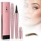 Microblading 3D Magic Eyebrow Pencil - Natural Makeup Fine Stroke 4-Fork-Tip, Long-Lasting Waterproof for Women (01# Light Brown)