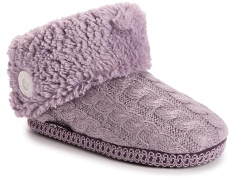 MUK LUKS Women's Melinda, Purple, L