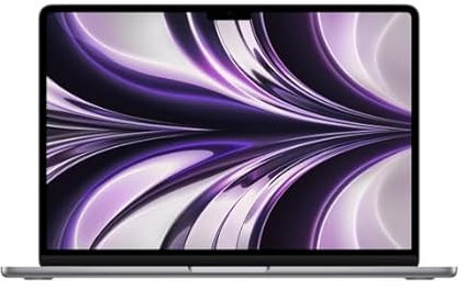 2022 Apple Macbook Air with Apple M2 Chip (13-inch, 16GB RAM, 1TB SSD) Space Gray (AZERTY French) (Ricondizionato)