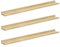 eSituro 3er Set Wandregal Holz, Hängeregal Schweberegal Bilderleiste, Wanddeko für Wohnzimmer Schlafzimmer Küche Badezimmer, 10 kg Belastbarkeit, natürliche Holzfarbe, B100xH4xT10 cm, SWS0379-3